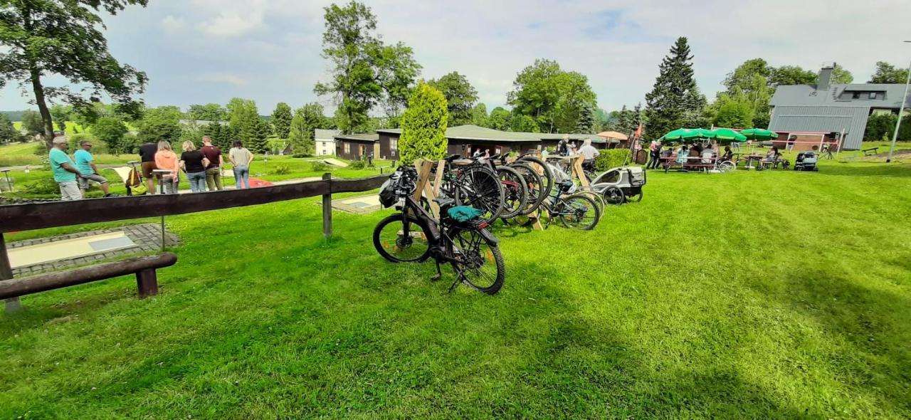 "Sporthuetten Nassau" Ihr Zentrales Domizil An Der Blockline Rechenberg-Bienenmühle Kültér fotó